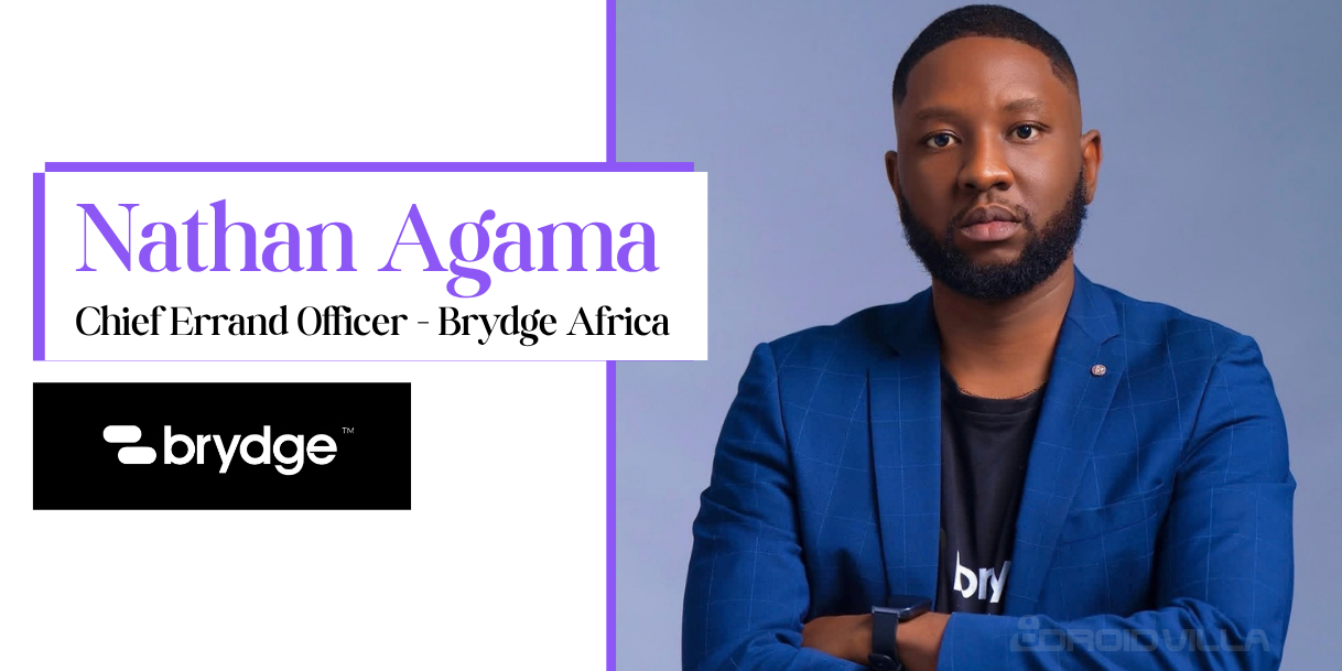 Nathan Agama CEO Brydge Africa